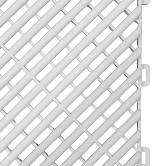 Tuiles de garage - blanc